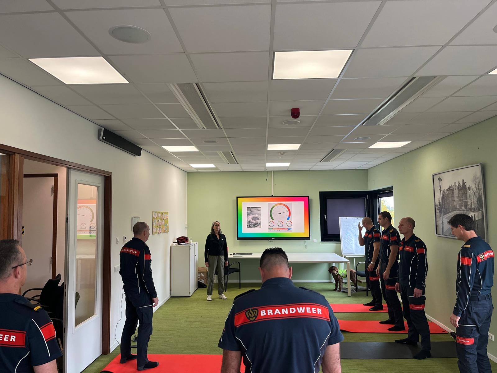 workshop Tension Releasing Exercises brandweer